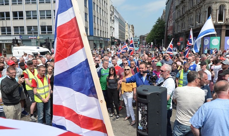 Massive Turnout for Tommy Robinson March in London 1