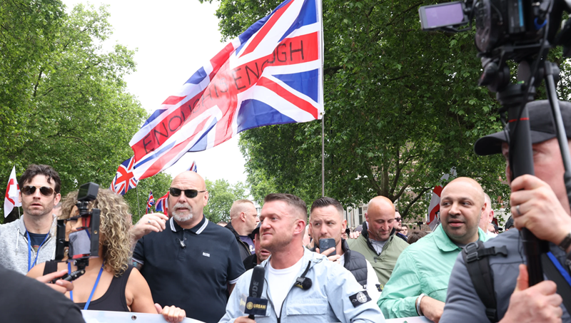 Massive Turnout for Tommy Robinson March in London 2